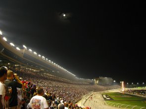 The front stretch at Atlanta Motor Speedway
