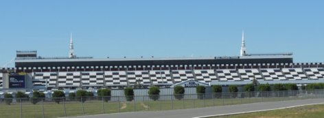 The Pocono Raceway grandstands