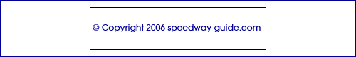 footer for Speedweeks page